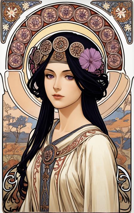 Alphonse Mucha Style