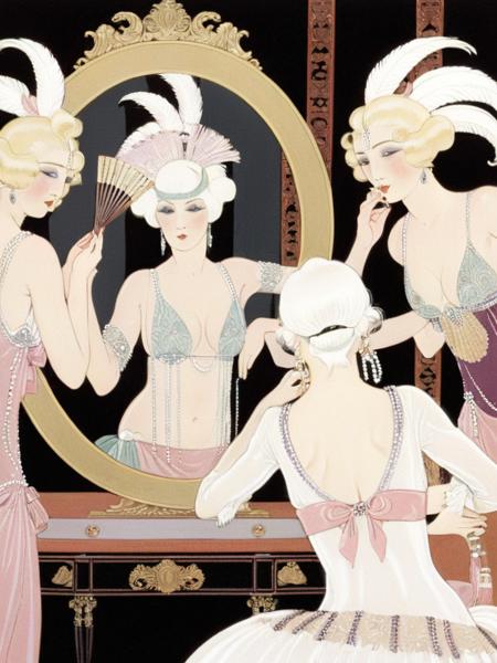 George Barbier style lora