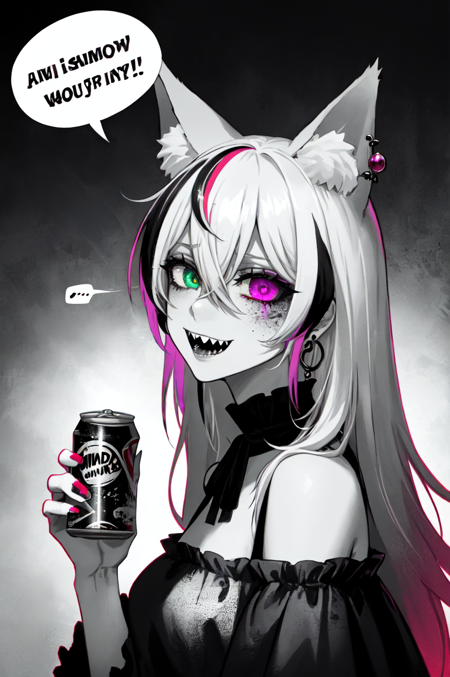 Victorian Fox Girl Set (Textual Inversion)