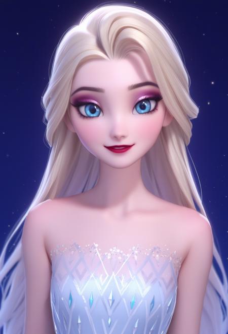 Elsa - [Frozen] - SD15/SDXL/Pony_SDXL - [Commission] - Illustrious Update