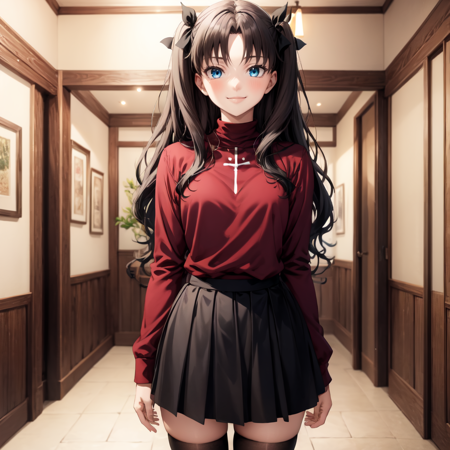 Rin tohsaka LORA and(Pony) from fate stay night visual novel版本Rin tohsaka 3.0 (ID: 109629)