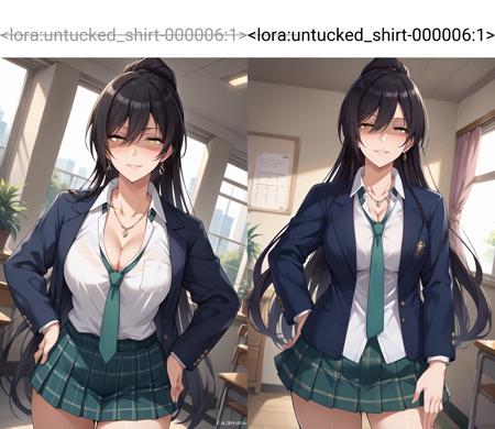 Untucked Shirt for Pony XL版本ver.0.6 (ID: 576373)