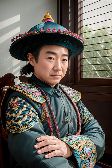 Qing dynasty constable uniform