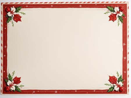 ? Christmas Postcard Template - Print your own generated X-mas card! ? [SDXL]