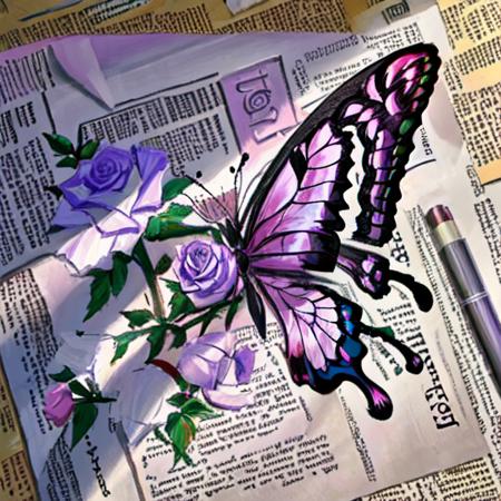 butterflyRoseC
