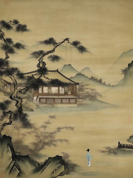 Fresh Ideas@Southern Song Dynasty landscape paintingSDXL