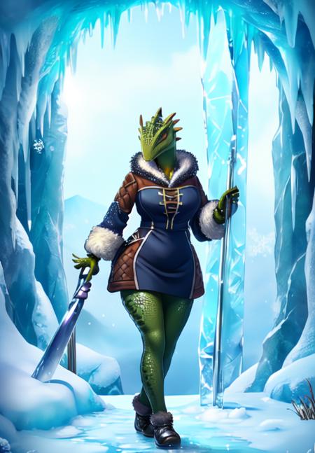 Argonian- Skyrim (Character Style)