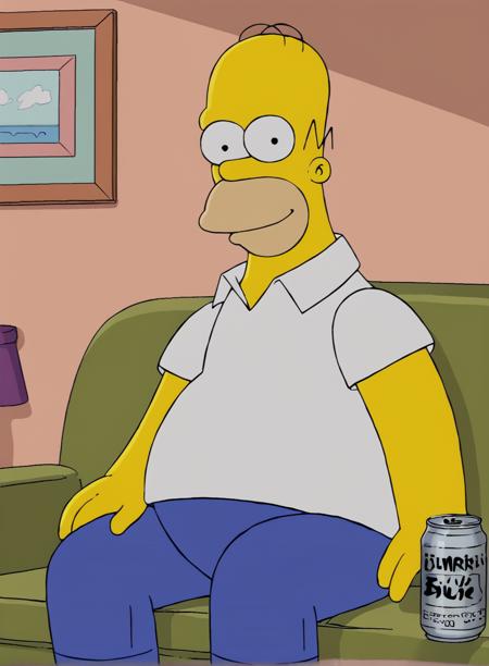 Homer Simpson (The Simpsons) Pony + Illustrious commission