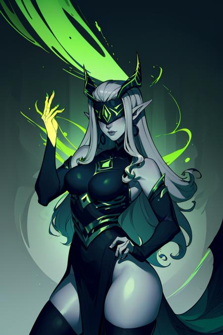 Shemira: Corpse Queen | Corpsemaker (AFK Arena) [Pony & SD1.5]
