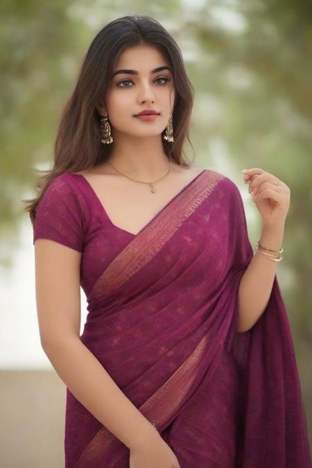 Indian Saree Model