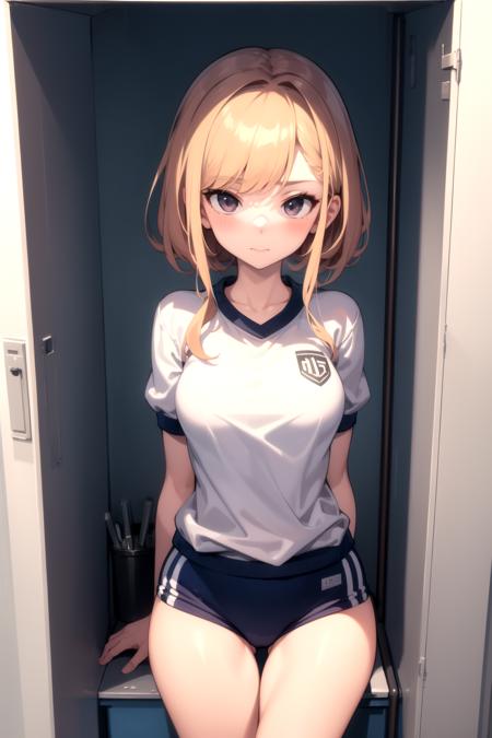 Inside locker