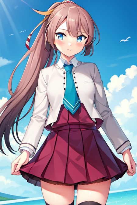 Kazagumo (KANCOLLE) | 4 Outfits版本v.kai ni (ID: 174473)