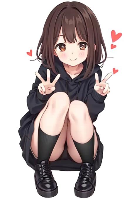 Menhera Kurumi Nanase (Menhera Shoujo Kurumi-chan) stickers only版本v1.0 (ID: 40698)
