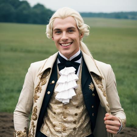 18th century men (rococo clothing, makeup, wigs -  PonyXL)