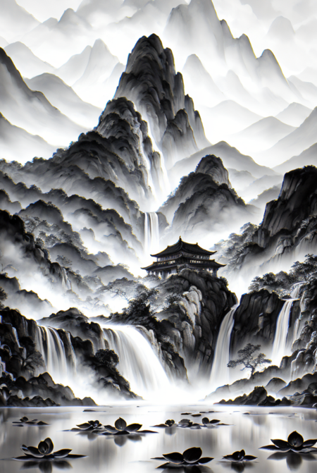 PAseer的油彩和水墨/PAseer's Oil and Ink Painting