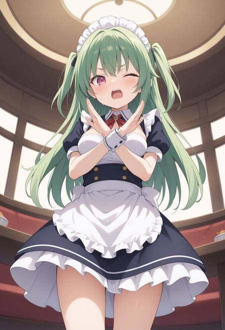 x arms / 腕バッテン