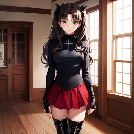 Rin tohsaka  LORA and(Pony)  from fate stay night visual novel