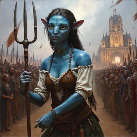 Neytiri (FLUX + SDXL)