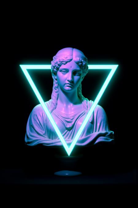 Flux.1_Cyber Electro · Sculpture · Avant-garde Visuals