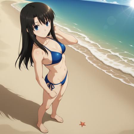 Azaka Kokutou(The Garden of Sinners) XL pony LORA