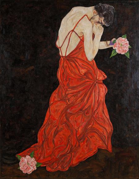 Egon Schiele - Painting Style