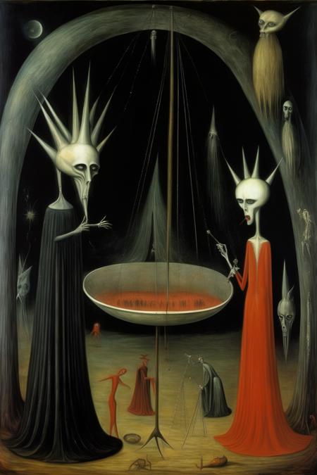 Leonora Carrington Style版本SD XL (ID: 153892)