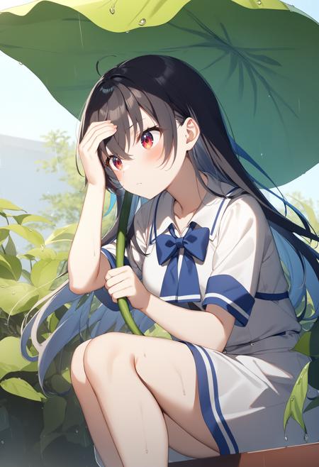 leaf umbrella / 葉っぱの傘