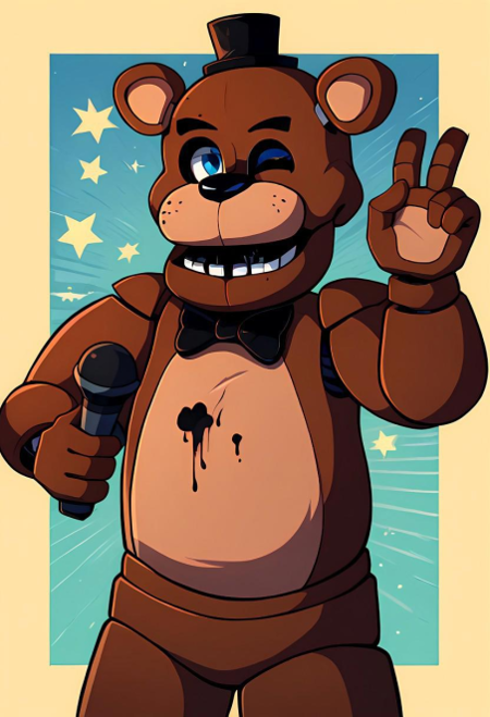 PonyXL + Illustrious Freddy Fazbear FNAF / Five Nights at Freddy's