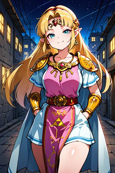 Princess Zelda: Ultimate (The Legend Of Zelda: A Link Between Worlds) [Pony & Illustrious]