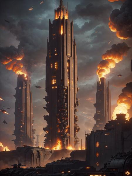 Imperium Of Man Style (Style : SDXL, Warhammer 40k)