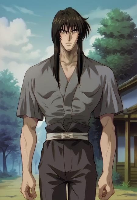 Hiko Seijuro XIII (比古清十郎) - Rurouni Kenshin (るろうに剣心 -明治剣客浪漫譚-) - (Pony) [Comission]