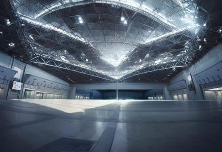 東京ビッグサイト東展示場  / TokyoBigSight EASTHALL indoors SDXL