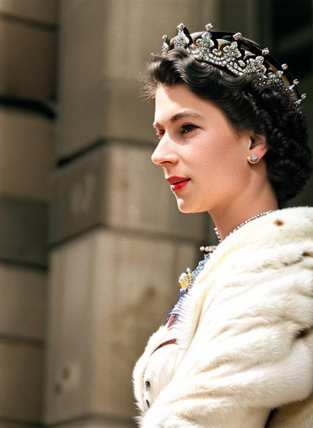 Young Queen Elizabeth II