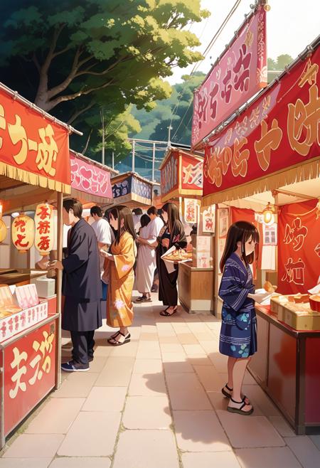 お祭りの屋台 / omatsuri PONY