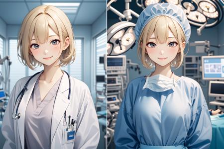 Doctor labcoat / surgical outfits Side-by-Side版本v1.0 (ID: 558223)