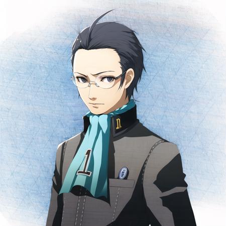 Persona 4 Portrait Style