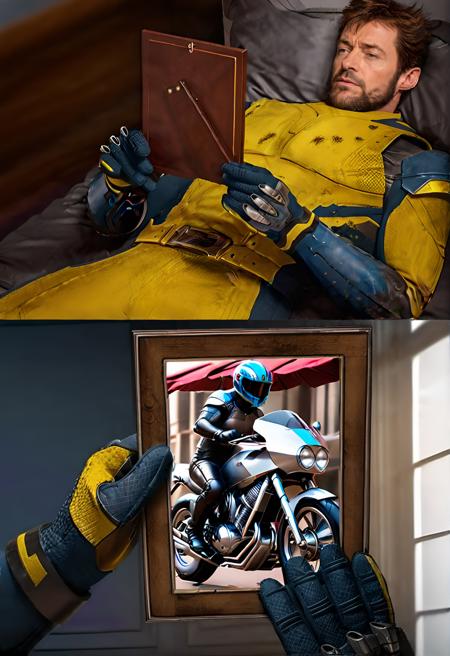 Wolverine Remembers Meme SDXL( Hugh Jackman Edition)