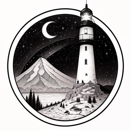 Minimalist tattoo designs (SD1.5 & NAI available)版本SD1.5 (ID: 245204)