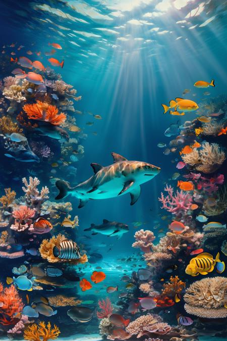 style of underwater sea life 341