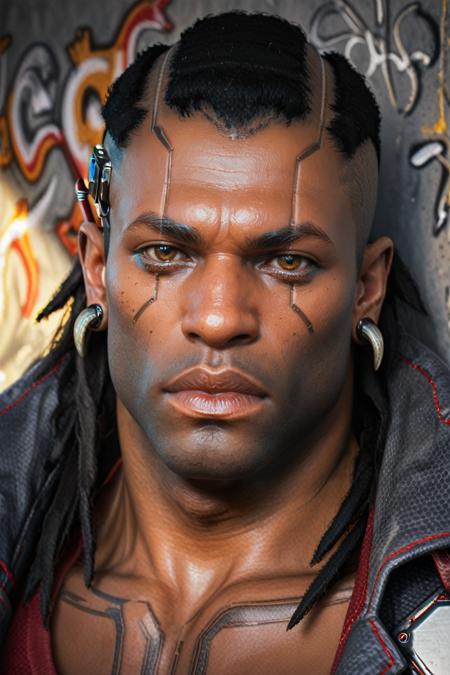 Placide from Cyberpunk 2077 [Pony]