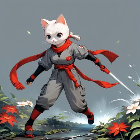Lora-Ai_Char_White Ninja Nina