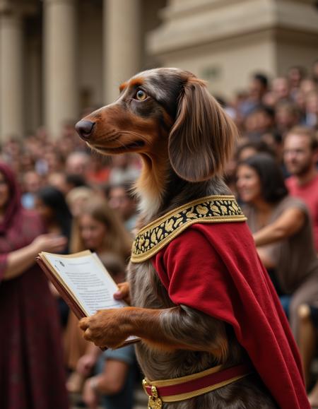 Adventures with Lou: The Dachshund Dream - Flux Lora