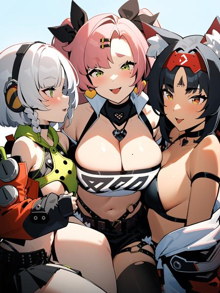 XL zenless zone zero female character all in one 绝区零 全女角色 nicole miyabi nekomata ellen corin版本v1.0 (ID: 362554)