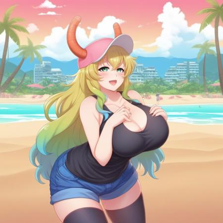 Quetzalcoatl / Lucoa - Miss Kobayashi's Dragon Maid - SDXL Realistic & Anime