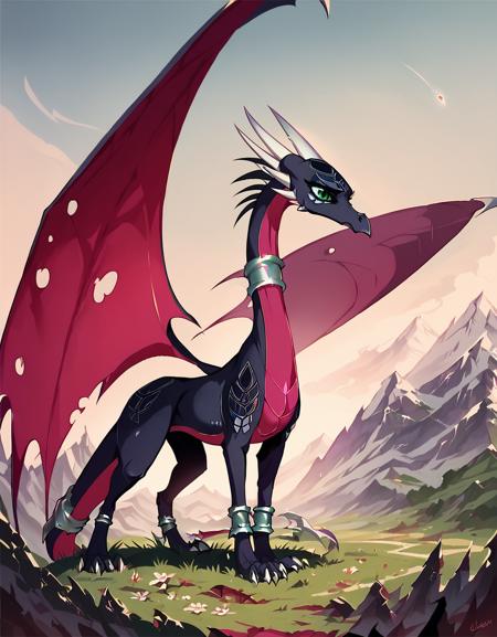Corrupted Cynder【 The legend of Spyro - A New Beginning 】- 【PONY - FLUX - DSXL】