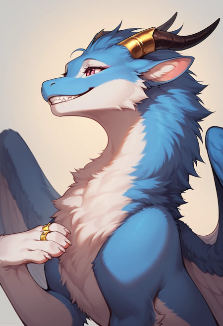 Darra, the fur Dragon Pony//Illustrious