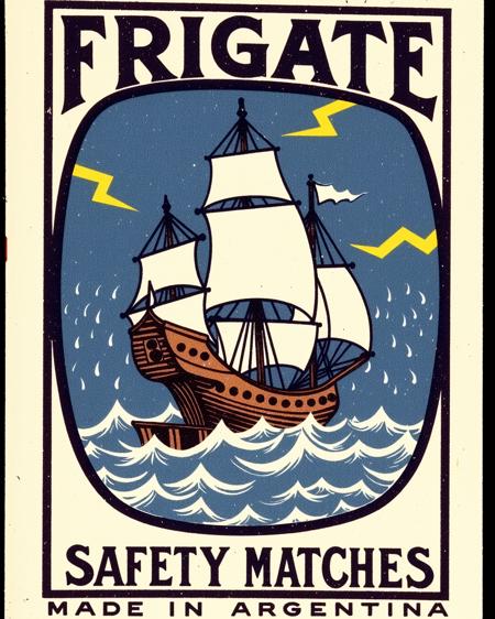 Vintage Matchbox Art