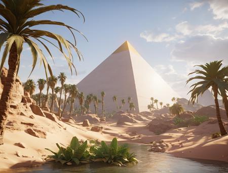 Unweathered Giza Pyramids版本Unweathered Pyramids (ID: 266067)