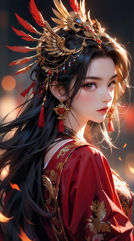 凤冠霞帔 Bonnet and bonnet
