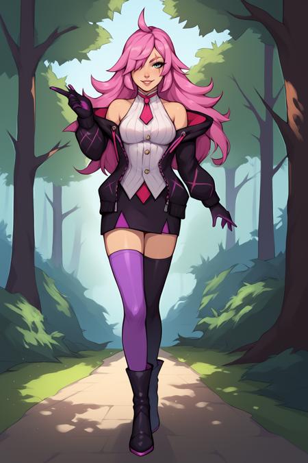 Battle Academia Katarina (League of Legends) - Comission LoRA PonyXL [NSFW Support]